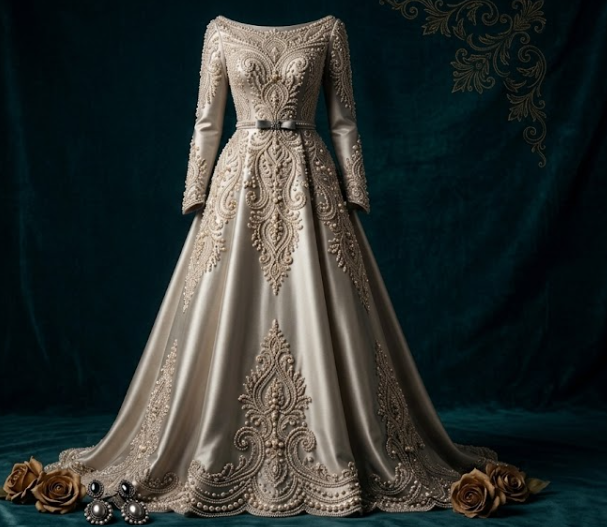 Pearl Elegant Gown