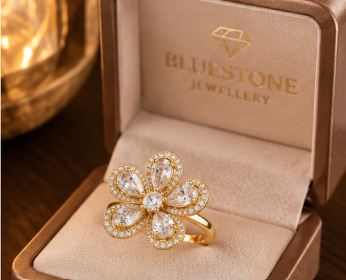 Golden Blossom Ring ✨