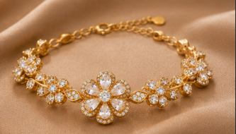 Golden Blossom Bracelet ✨