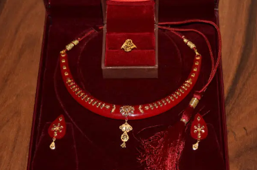 1 Gram Gold Necklace Set