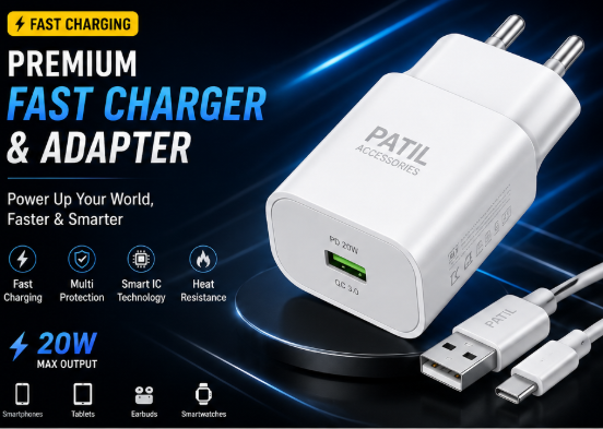 Premium Fast Charger & Adapter ⚡
