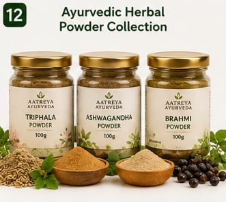 Ayurvedic Herbal Powder Collection