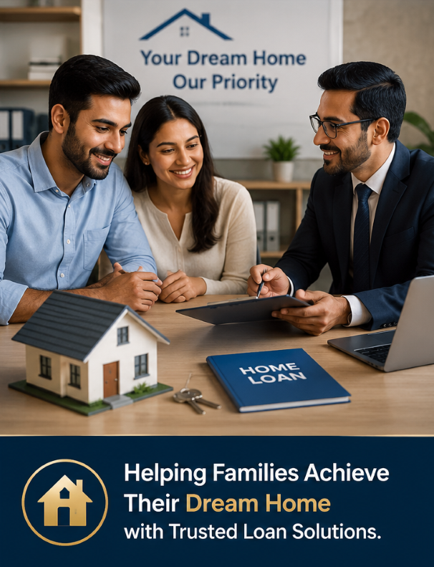 Helping Families Achieve Their Dream Home with Trusted Loan Solutions.