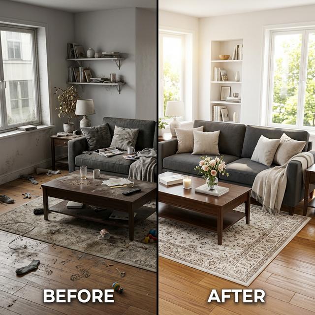 Home Deep Cleaning – A Spotless & Hygienic Living Space