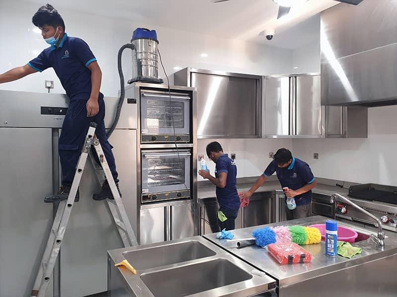Deep Kitchen Sanitization