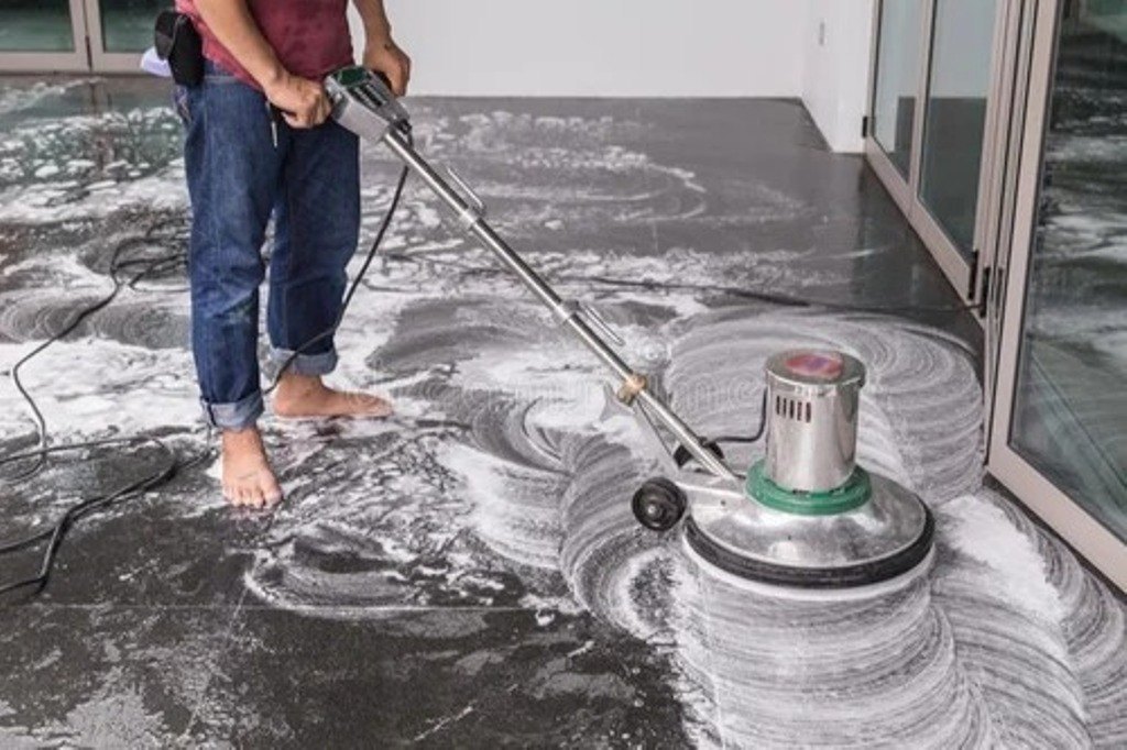 Floor Cleaning & Polishing