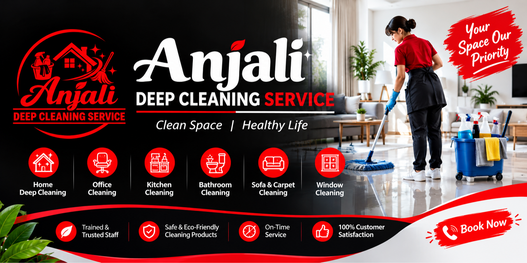 Anjali deep cleaning service