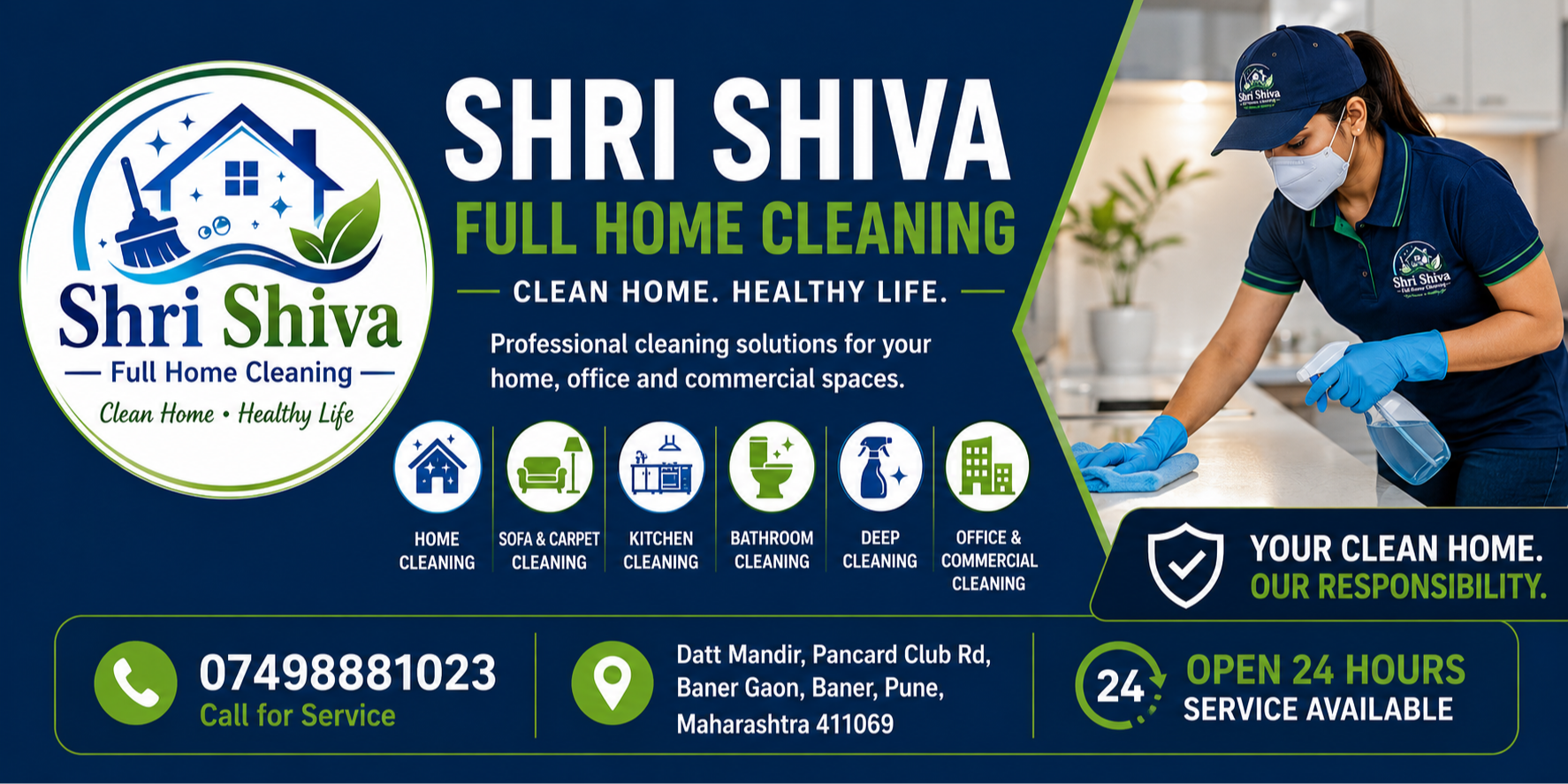 Sri Shiva full home cleaning